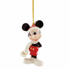 Lenox Disney 2021 Mickey & Minnie Figurine Ornament Set Mouse Winter Outfit NEW9