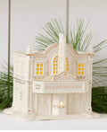 Lenox Mistletoe Park Lighted County Theater Figurine Treasures Christmas NEW0