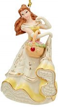 Lenox Disney Belle Figurine Ornament Red Gem Basket Beauty & Beast Christmas NEW0