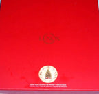 Lenox Switzerland Collector Plate 2024 Christmas Trees Around The World 34th NEW3