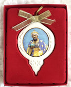 Blackshear King Gaspar Ornament Wiseman Frankincense Ebony Christmas Lenox NEW7