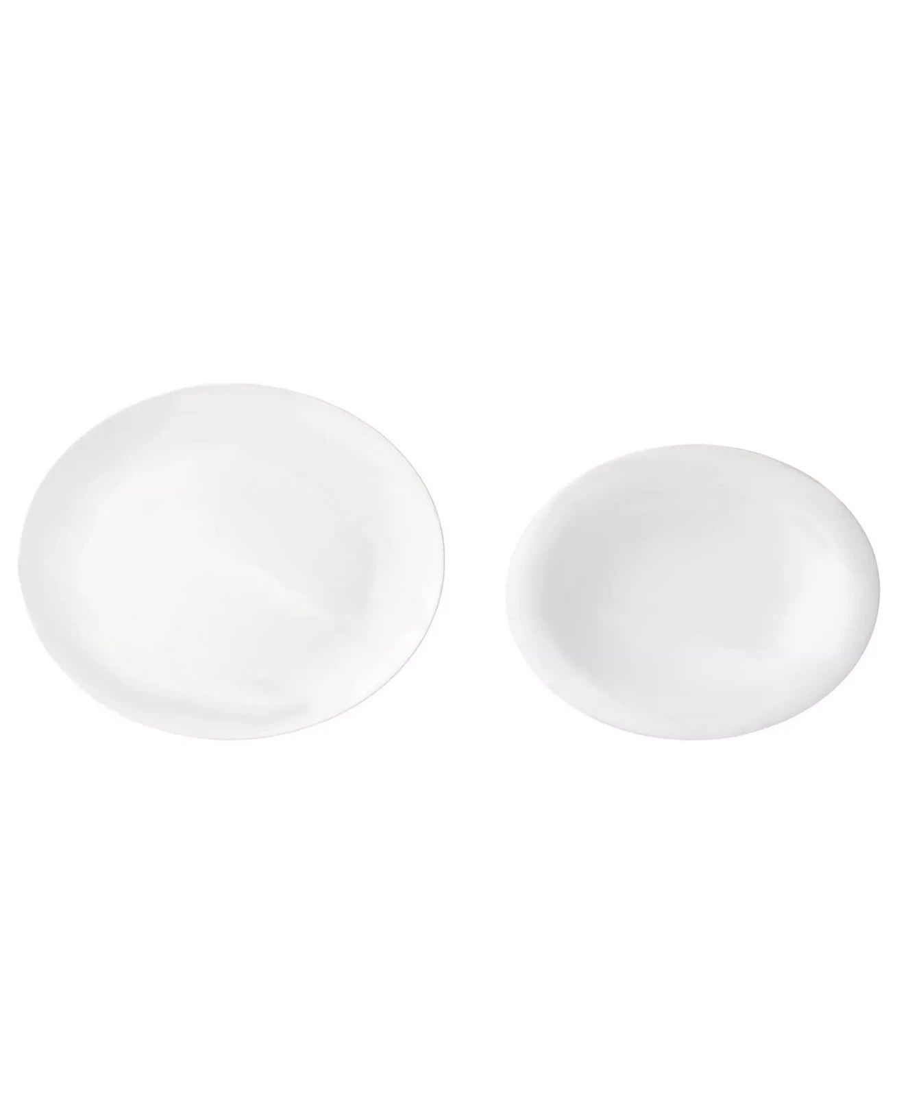 Wedgwood Vera Wang Perfect White Serving Set Platter & Vegetable Bowl NEW IN BOX1