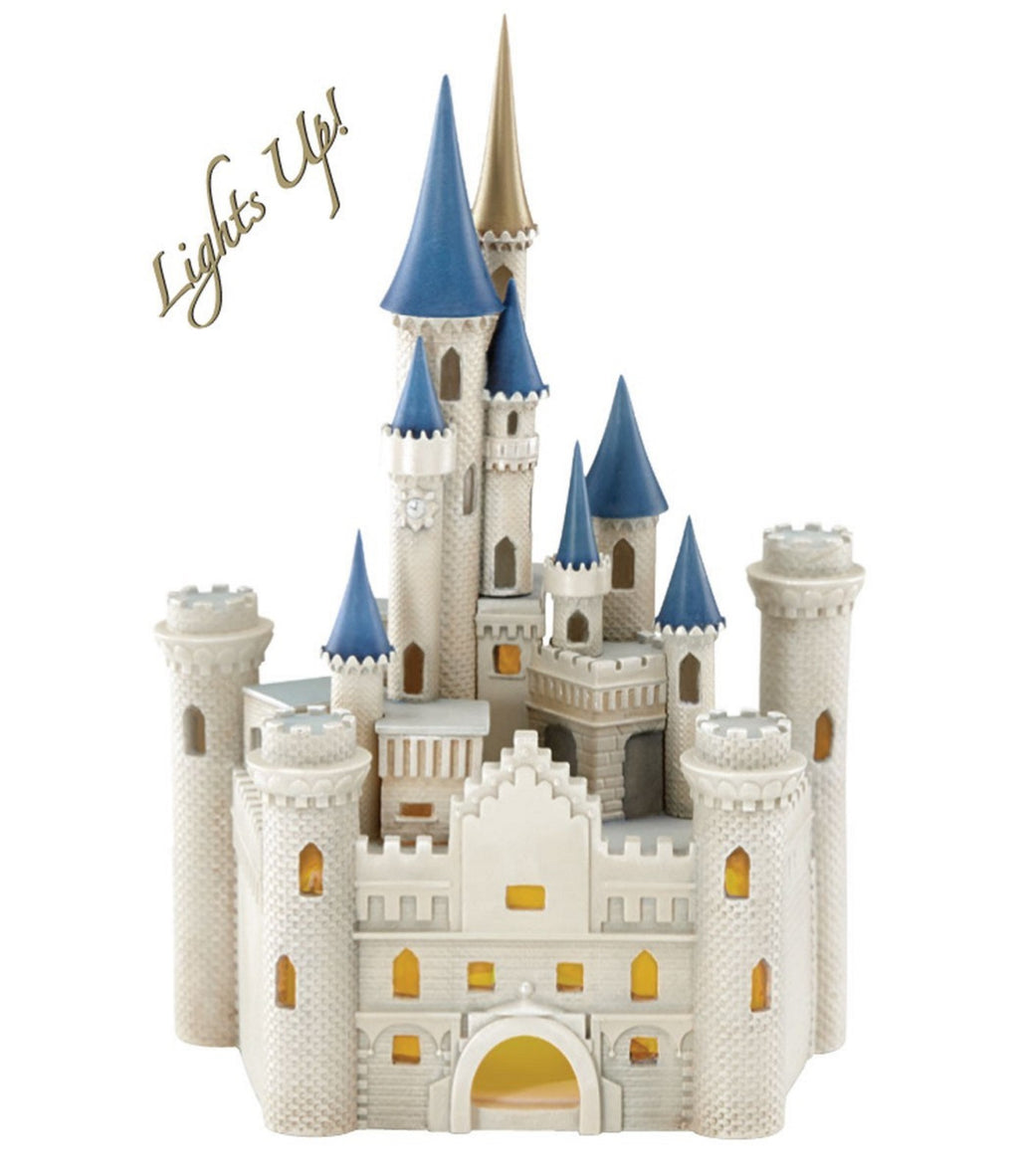Lenox Disney Princess Cinderella's Lighted Castle Figurine Night Light 8.25" NEW2