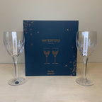 Waterford Crystal Winter Wonders Wine Glasses Midnight Frost 1059648 NEW IN BOX4