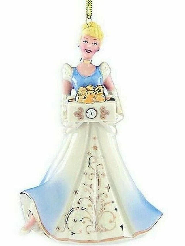 Lenox Disney Princess Cinderella Figurine Ornament  Gem Gift Box Christmas NEW8