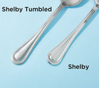 Lenox Shelby 50 Piece Flatware Set Service for 8 Stainless 18/10 Continental NEW4