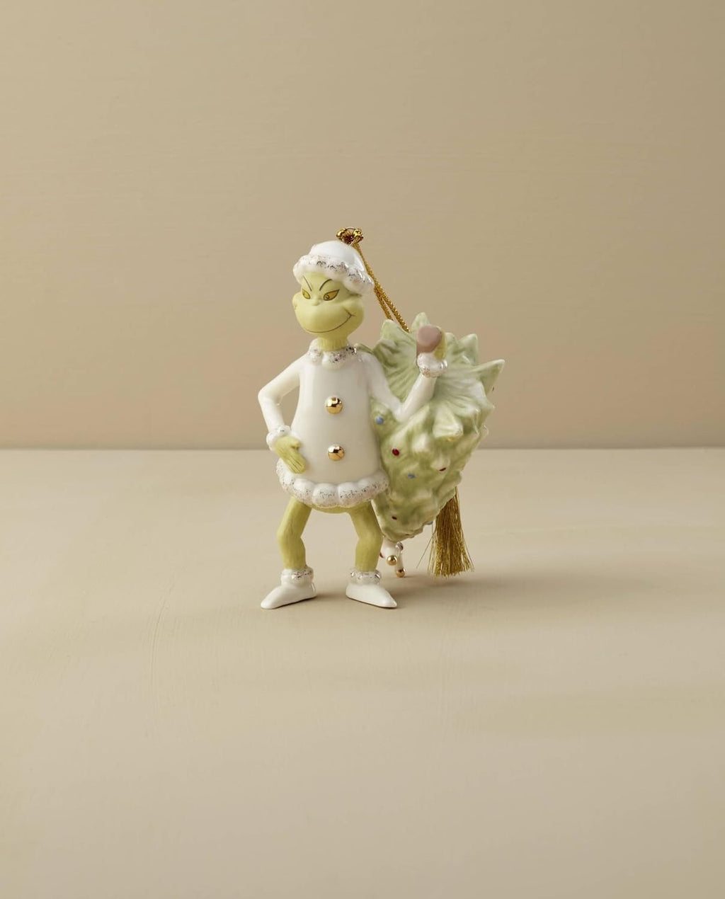 Lenox Grinch Stealing The Christmas Tree Figurine Ornament Dr Seuss 2024 NEW2