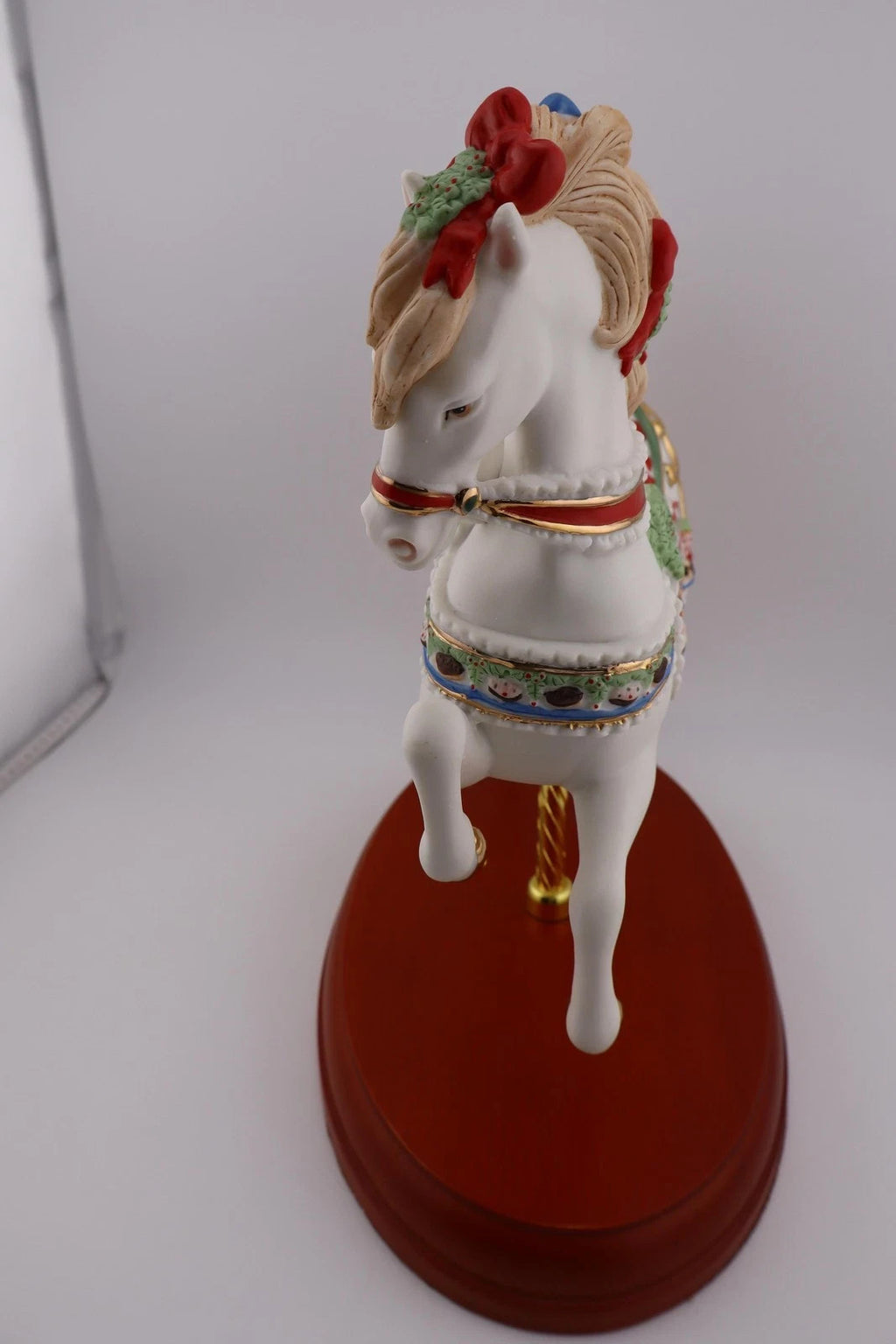 Lenox 2018 Carousel Horse Figurine Santa's Fudge Shop Christmas Elf Jockey NEW11