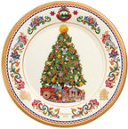 Lenox 2021 Costa Rica Collectors Plate Trees Around The World  Christmas LE NEW2