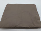 Sferra Celeste Brown Queen Bed Skirt Chestnut Gathered Egyptian Cotton Italy NEW13