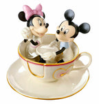 Lenox Disney Mickey's Teacup Twirl Figurine Minnie Mouse Mad Tea Party Ride NEW1