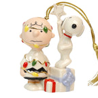 Lenox 2025 Peanuts You're A Christmas Tree Charlie Brown Snoopy Ornament Dog NEW1
