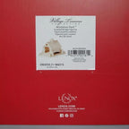 Lenox Mistletoe Park Covered Bridge Figurine Village Treasures Christmas NEW6