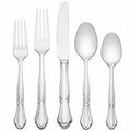 Lenox Marchesa Majestic Elegance Flatware Set 50 PC Service For Ten 18/10 NEW0