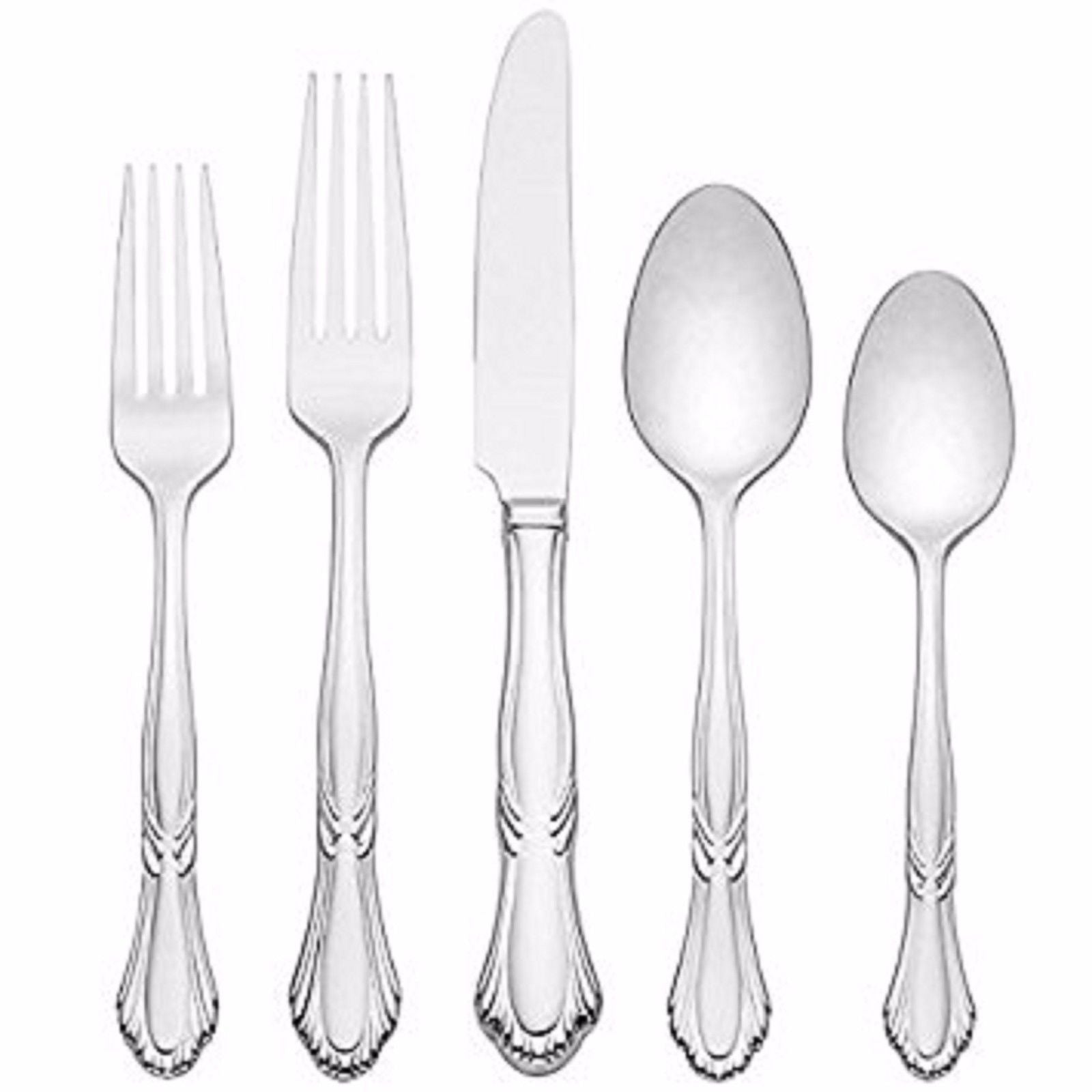 Lenox Marchesa Majestic Elegance Flatware Set 50 PC Service For Ten 18/10 NEW0
