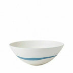 Wedgwood Blue and White Pebble Bowl Jasperware 9.6"  Hand Made England New Boxed0