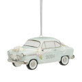 Lenox 2024 Just Married Wedding Car Ornament Honeymoon Vintage Christmas NEW0