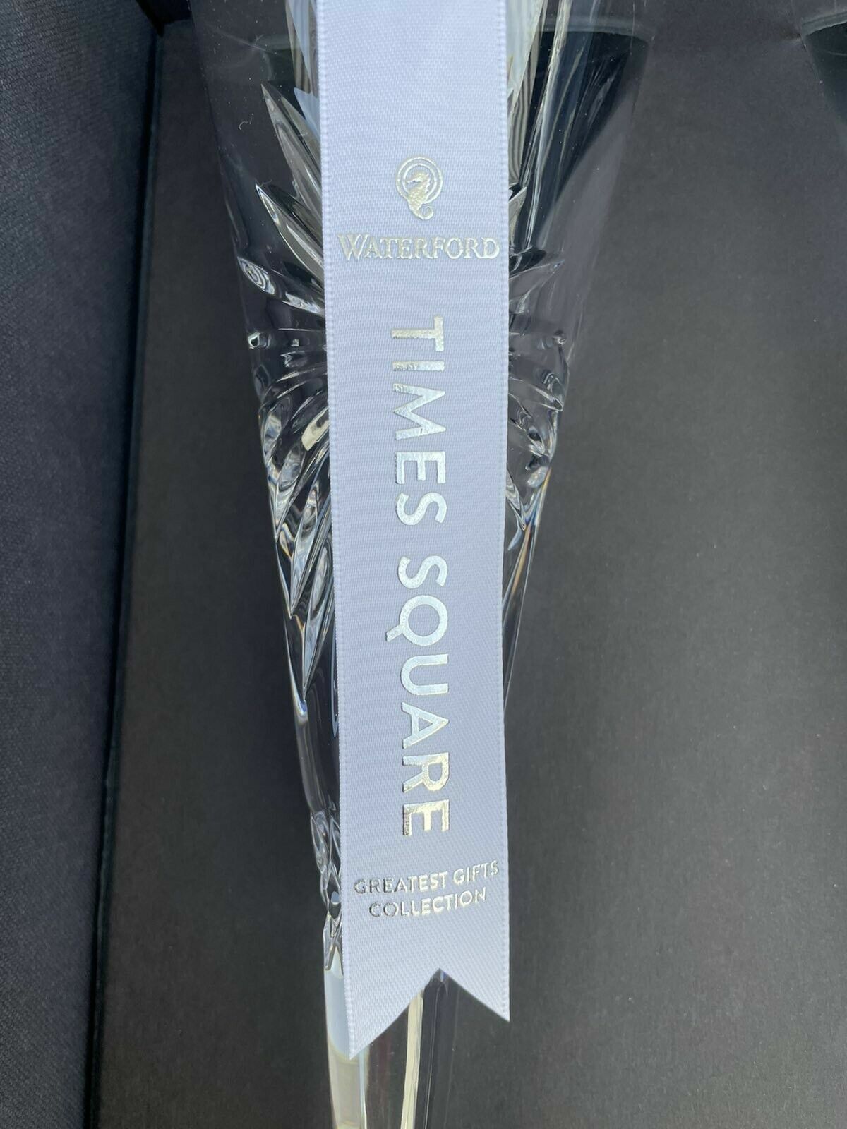 Waterford Crystal 202l Happiness Flutes Pair New Years ED #1055459 NEW IN BOX2