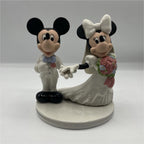 Lenox Disney Mickey & Minnie Mouse Wedding Cake Topper Figurine Bride Groom NEW8