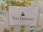 Yves Delorme Lucine Queen Coverlet Quilted Floral Print  Reversible Cotton NEW5