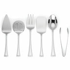 Lenox Fonthill Serving Utensil Set 6 PC Hostess Flatware 18/10 Stainless NEW5