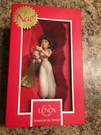 Lenox Disney Princess Jasmine Ornament Figurine Aladdin Lamp Christmas Gift NEW3