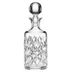 Lenox Irish Spring Crystal Mackenna Decanter & Stopper Diamond Cut Ireland NEW0