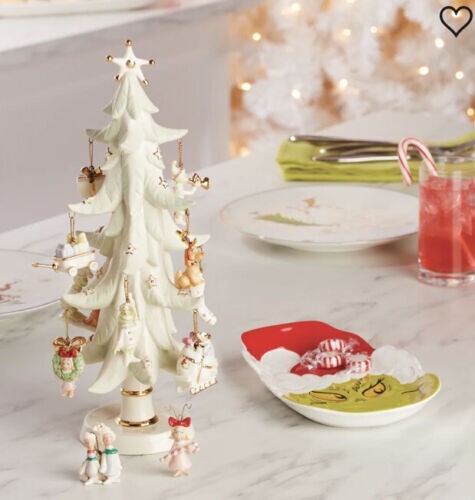 Lenox Grinch Miniature Tree Ornaments Set 12 Dr. Seuss Who Stole Christmas NEW6