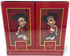 Lenox Disney Mickey & Minnie Winter Fun Figurine Ornament No Date Christmas NEW0