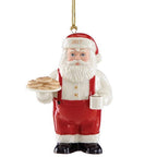 Lenox 2017 Santa Figurine Ornament Annual Cookies For Claus Cocoa Christmas NEW0
