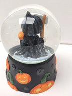 Lenox Halloween The Grim Reaper Lighted Water Globe Figurine Grover Pumpkins NEW4