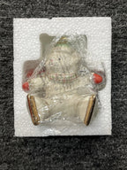 Lenox 2016 Teddy Bear Ornament Slip N Slide Ice Skating Christmas Annual NEW6