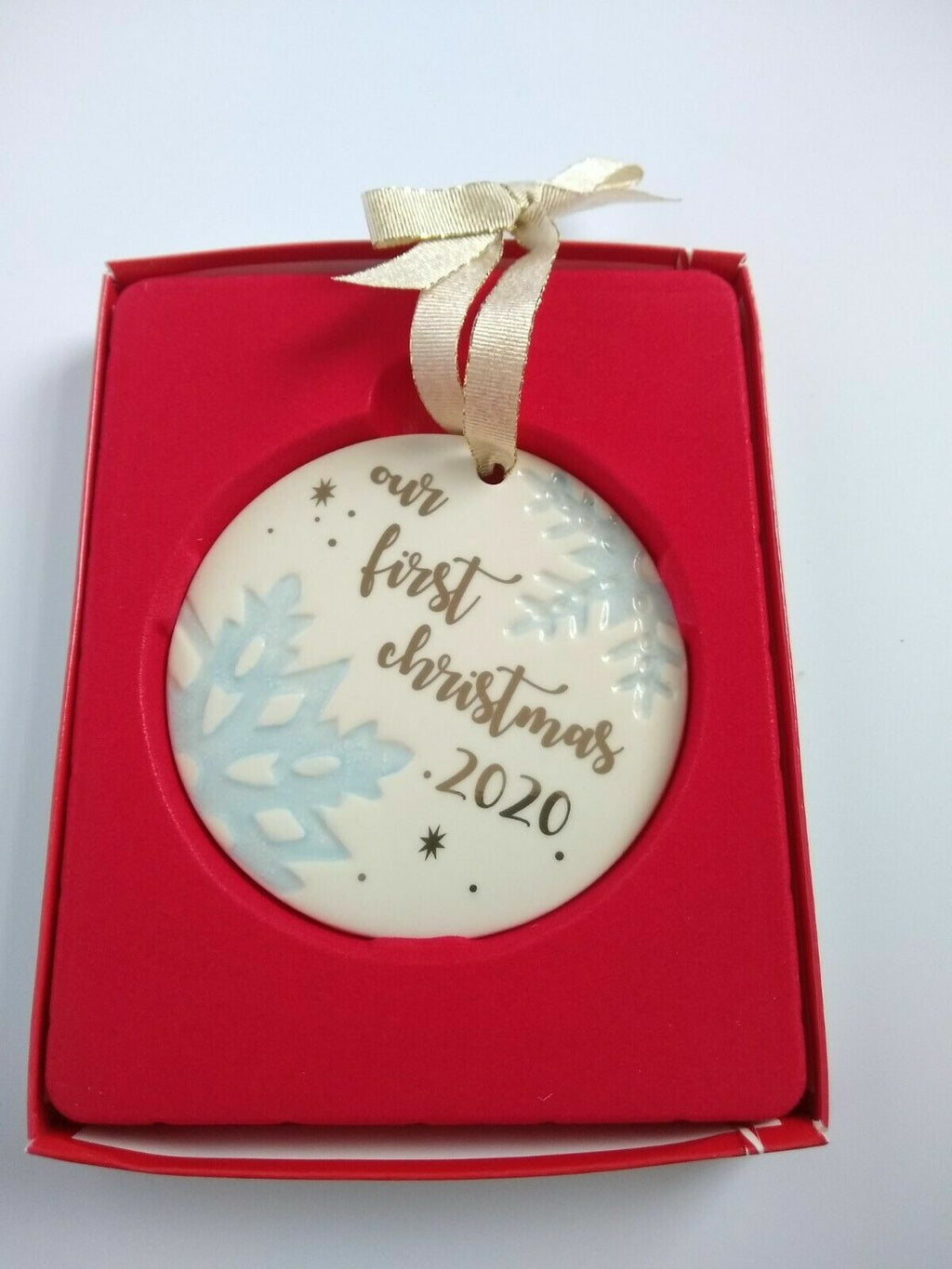 Lenox 2020 Relationship Friendship Ornament Couples Our First Christmas NEW3