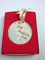 Lenox 2020 Relationship Friendship Ornament Couples Our First Christmas NEW3