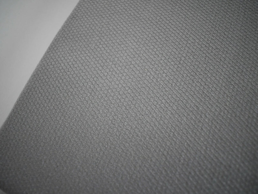 Sferra Squire Grey Tablecloth & 16 Napkins Diamond Pique 70"X126" Easy Care NEW2