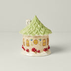 Lenox Lighted Lucky Garden Gnome House Figurine Cottage Christmas LED 7.25" NEW3