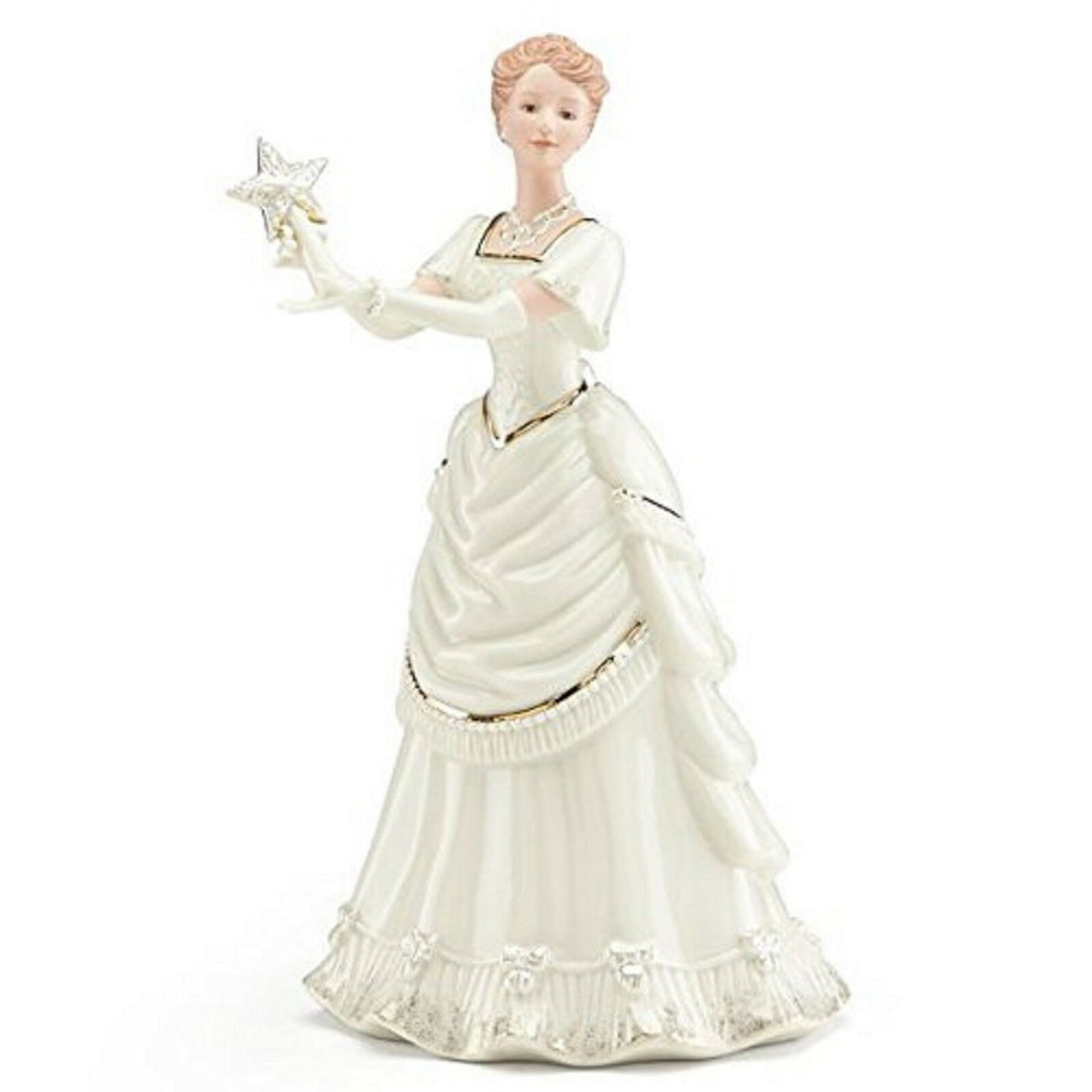 Lenox 2018 Classic Victorian Lady Christmas Figurine Finishing Touches COA NEW1