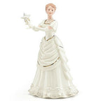 Lenox 2018 Classic Victorian Lady Christmas Figurine Finishing Touches COA NEW1