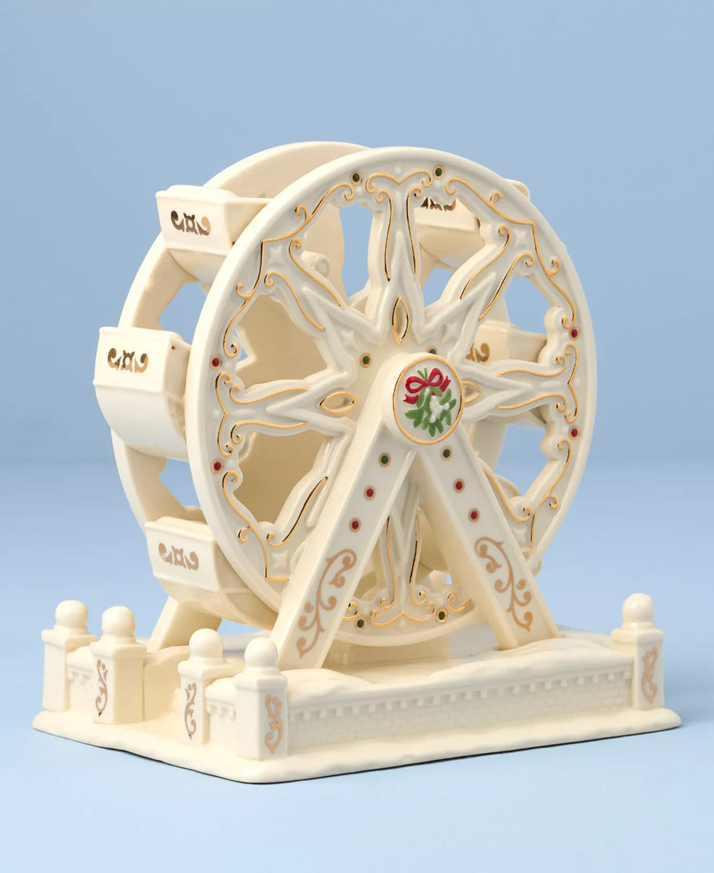 Lenox Mistletoe Park Ferris Wheel Figurine Village Traditions Christmas 2025 NEW1