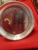 Lenox 2025 Musical Bell Ornament Plays We Wish You A Merry Christmas Silver NEW5