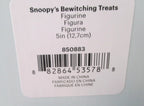 Lenox Peanuts Halloween Witch Snoopy Figurine  Woodstock Bewitching Treats  NEW5