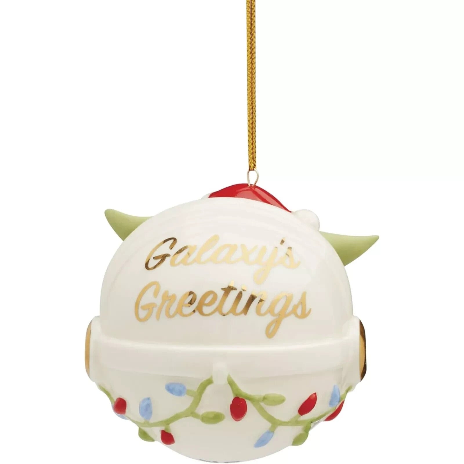 Lenox Disney Grogu In Pram Ornament Figurine Mandalorian Star Wars Christmas NEW3