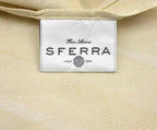Sferra Piuma Stone Euro Continental Sham 100% Cotton Sateen Jacquard Italy NEW7