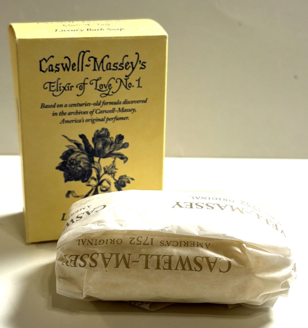 Caswell Massey Elixir of Love No. 1 Luxury Bath Soap 3 Bars 3.5 oz Each Gift NEW3