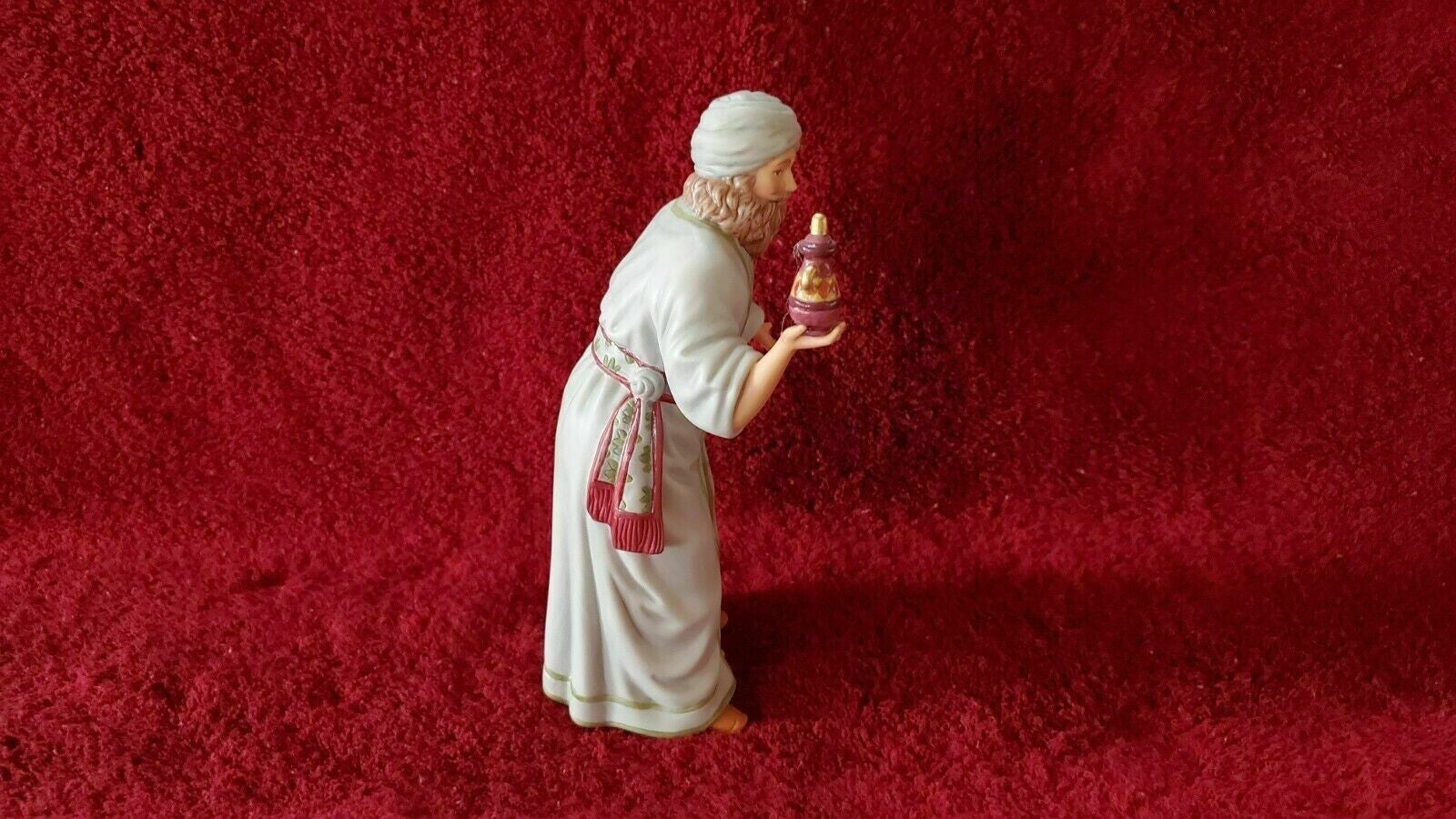 Lenox Renaissance Perfume Merchant Nativity Figurine At The Bazaar Christmas NEW7