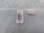 Yves Delorme Aqua Bath Sheet Towel Fringed Cotton Glacier 36"x59" Originel NEW1