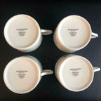 Wedgwood Tea Service For 4 Teacups & 4 Saucers Winter White #40032858 NEW IN BOX4