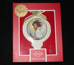 Thomas Blackshear Preparing To Sound The Alarm Ornament Angel Trumpet Lenox NEW2