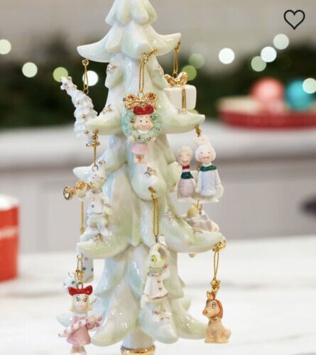 Lenox Grinch Miniature Tree Ornaments Set 12 Dr. Seuss Who Stole Christmas NEW7