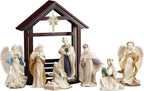 Lenox First Blessing Nativity Star Of Bethlehem Ornament Lighted For Creche NEW5